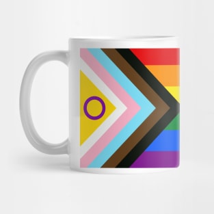 Intersex Inclusive Progress Pride Flag Mug